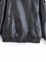 Women’s Black Moto Faux Leather Jacket
