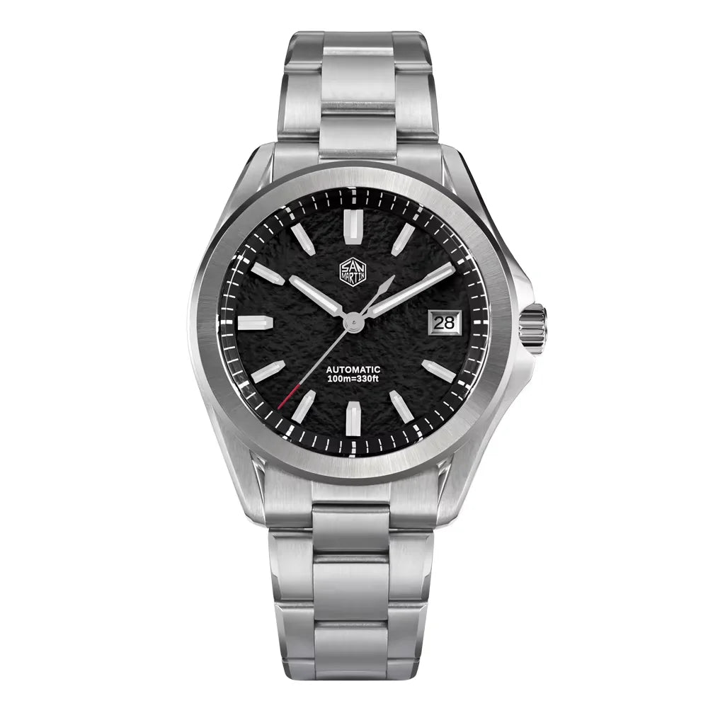 San Martin New Gada Fashion Sport Watch 39mm NH35 Automatic Mechanical Men Watches Dress Waterproof 100m Luminous SN0129