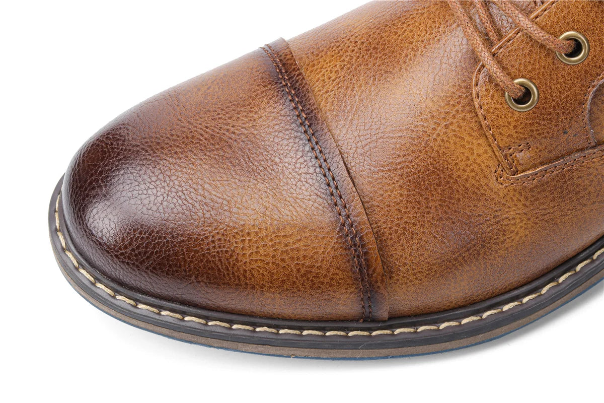 Retro Men Boots  Fashion Comfortable  Spring Leather Boots