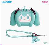 Bilibili Hatsune Miku CUBE FACE LCD Touch Screen TWS Earphones Gift Box Interactive Display Bluetooth Birthday Gift