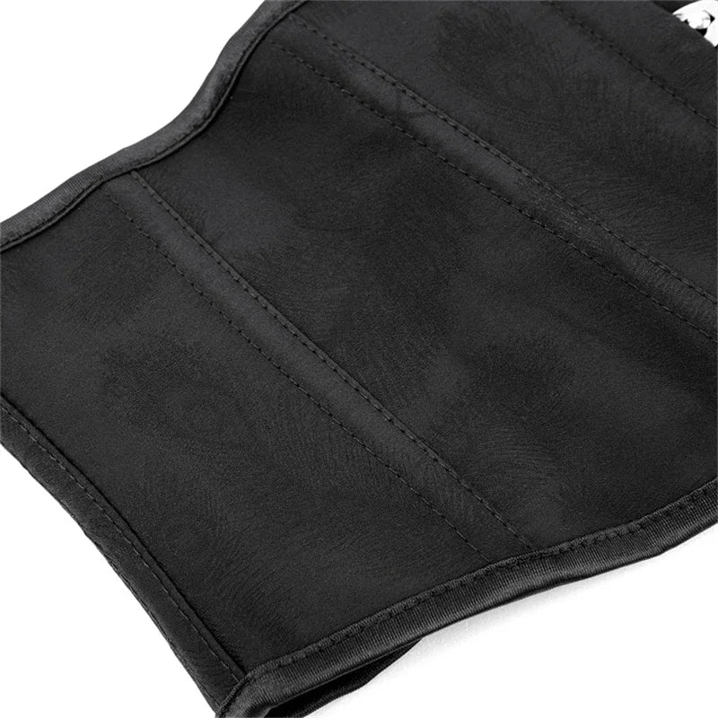 Underbust Leather Waist Trainer – Gothic Lace-Up Bustier & Shapewear