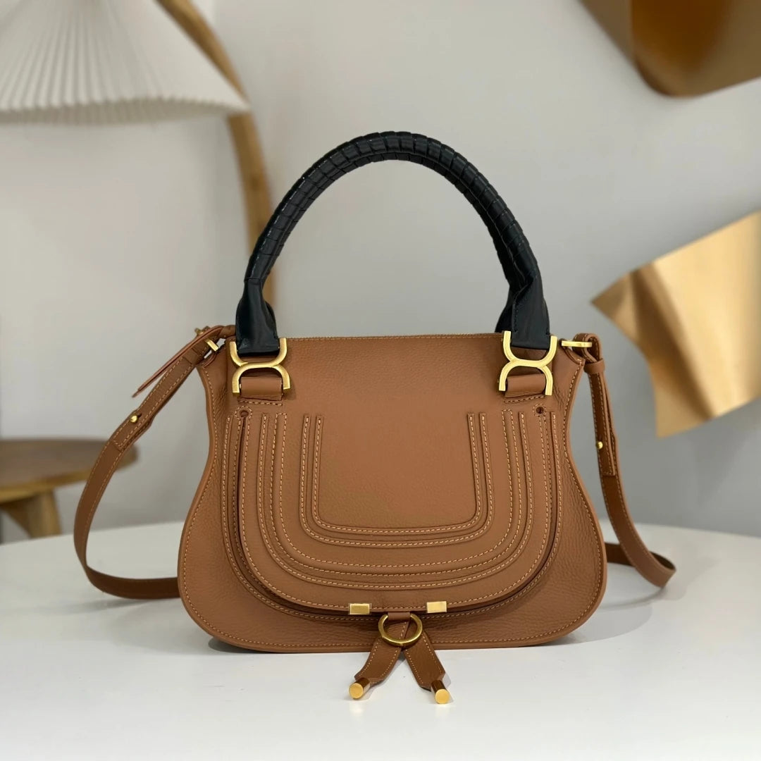 Vintage Suede Saddle Bag – Crossbody & Shoulder Tote for Women