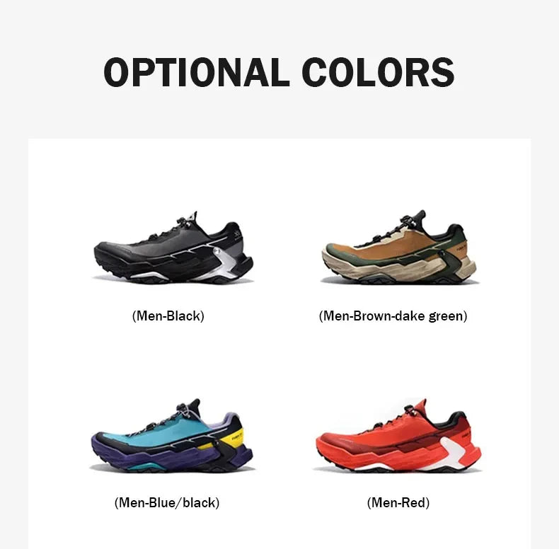 KAILAS FUGA DU Trail Running Shoes Men's Sandproof Powerful Grip Anti-slip Outdoor Breathable Sneakers Athletic Shoes KS2413111