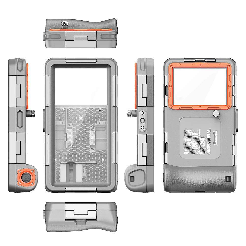 Shellbox IP68 Waterproof Phone Case for Diving