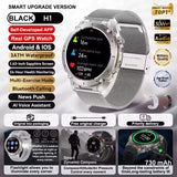 2025 New GUHUAVMI IOS Ultra GPS Smart Watch 10ATM Waterproof Built-in Dual-band GNSS Compass Military Sports Men SWIM Bracelet