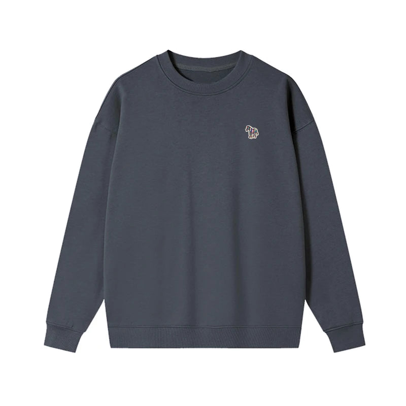 Men’s Cotton Crewneck Long-Sleeve Sweatshirt