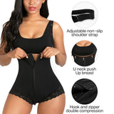 USA-Made Colombian Body Shaper | Lace Tummy Control Bodysuit & Waist Traine