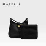 BAFELLI Genuine Leather Bucket Bag – Shoulder & Crossbody