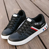 2026 Mens Casual Sneakers New Fashion Lace-up White Shoes Student Comfort Sports Plus Size Vulcanized Shoes Zapatillas De Hombre