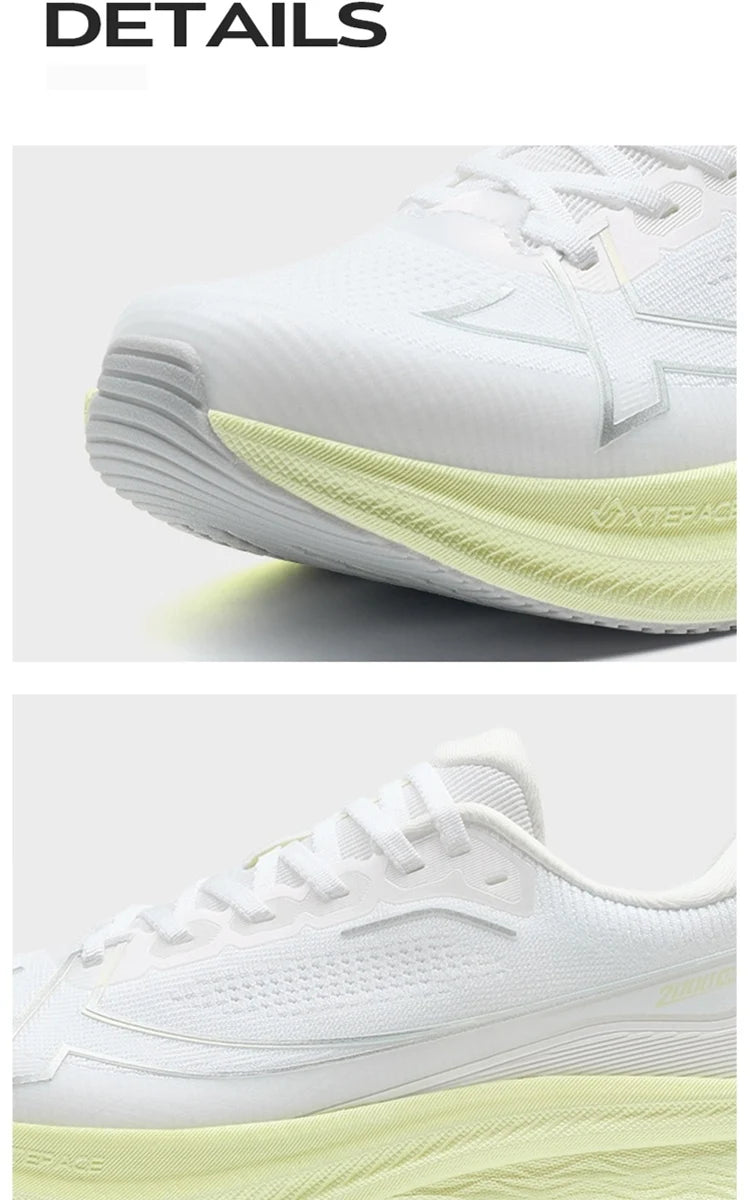 Xtep 2000km Plus Running Shoes Women's 2025 Spring Lightweight Anti-slip Wear-Resistant Training Jogging Sneakers 875318110009