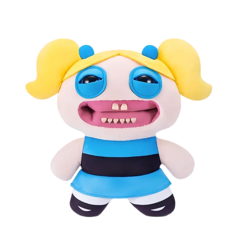 Original Fuggler Funny Ugly Teeth Monster Plush Toy Fugg Old Fogies Alley Cats Care Bears Powerpuff Girls Stuffed Plushies Dolls