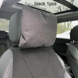 Car Seat Neck Top Quality Support Pillow Soft Headrest With Adjustable Strap from A6 A7 Q7 Q5L for A3 A4 A5 A6 A7 A8 B6 B7