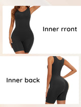 USA-Made Seamless Full Coverage Body Shaper – Firm Control Thigh Slimming Bodysuit