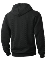 Men's Knit Zip-Up Hoodie