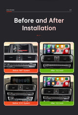 12.3" BMW F30/F36 CarPlay & Android Auto Screen Upgrade