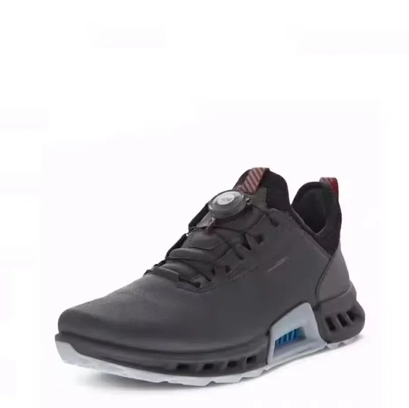 Men's Golf Shoes – Genuine Leather Athletic Sneakers