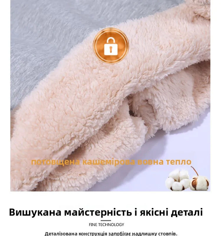 Premium Lamb Velvet Winter Hoodie