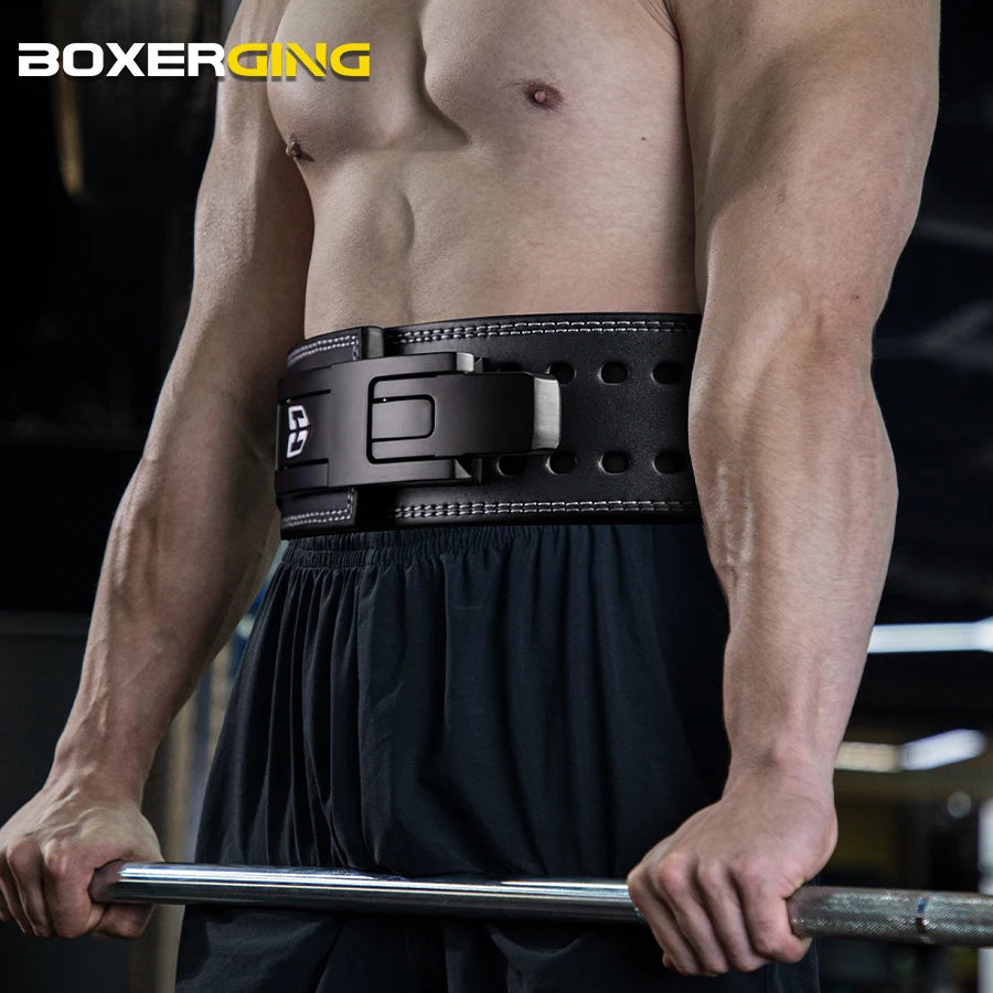 Premium Cowhide Weightlifting Belt | Gym & Powerlifting