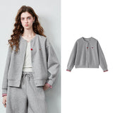Women's Plaid Patchwork Cotton-Blend Jacket