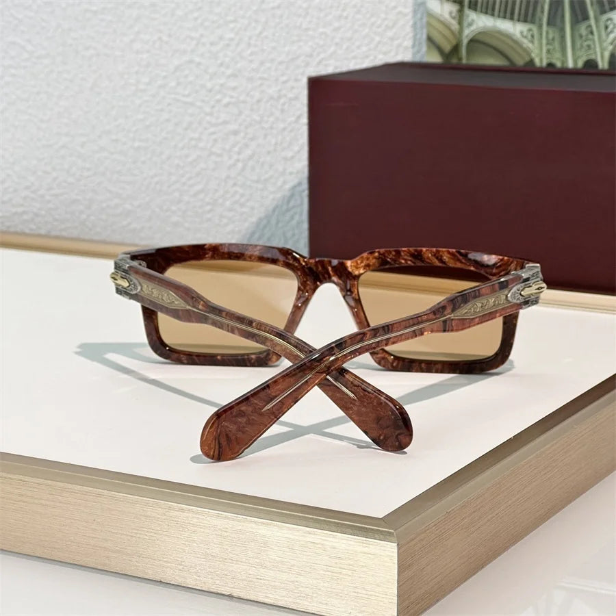 DILTA Belvedere Acetate Square Sunglasses – UV400 Women