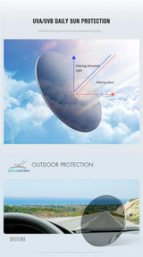 KDEAM Large Size Men's Sunglasses Polarized Photochromic Night Vision Goggles Oversized Sun Glasses With 154mm Width KD332 PLUS