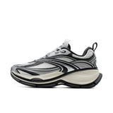 Xtep Basque 2 Casual Shoes for Men Height-increasing Mesh Cushioning Retro Millennium Daddy Female Shoes 875219320012