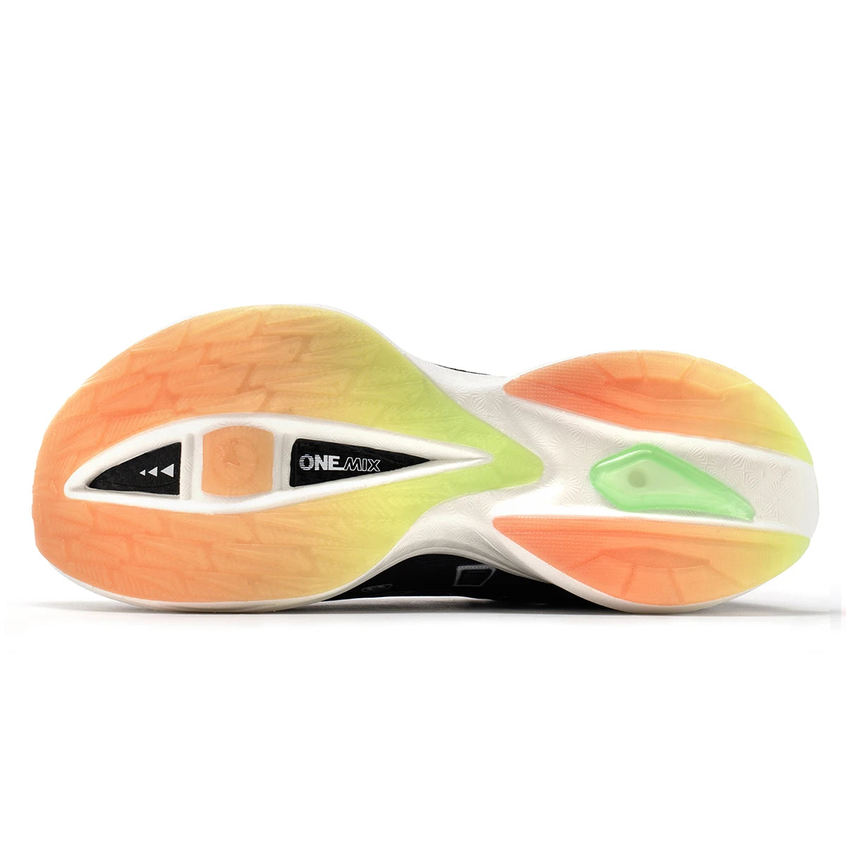 ONEMIX Nylon Carbon Plate Racing Running Training Shoes Men Full-length Shock Absorption Sports Carbon Plate Walking Sneakers