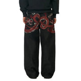 Dragon Embroidery Y2K Baggy Jeans