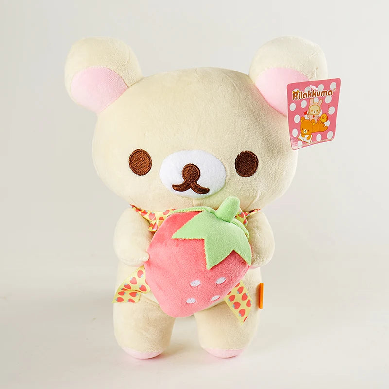 Rilakkuma & Strawberry Bear Plush Doll | Kawaii Gift