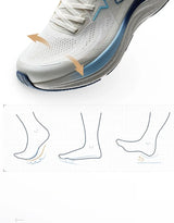 Xtep QINGYUN LITE Men's Professional Running Shoes 2025 Spring Wear-Resistant Cushioning Lightweight Sneakers 975219110056