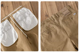 Men's Vintage Wide-Leg Cargo Trousers | LFFMHMT