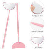 Moon-Shaped Eyelash Extension Mirror