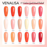 VENALISA VIP Kit 10ml Nail Gel Polish HEMA TPO FREE Gorgeous Colors Gel Pigment Professional Nail Art Long-lasting Gel Varnish
