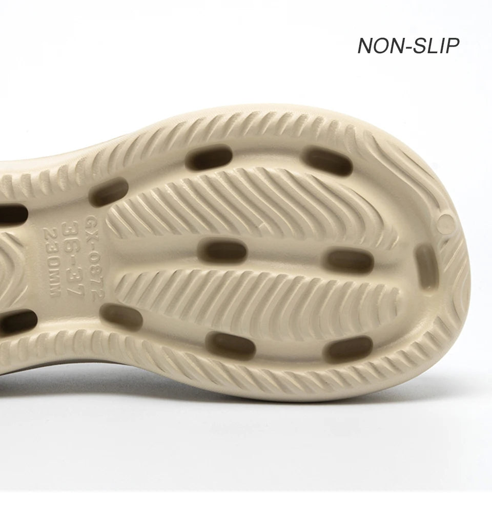 Women's Slippers Minimalist Non Slip Platform 5CM Thick Chef Shoes Men Indoor Outdoor Beach Garden Fashion Couple Sandals