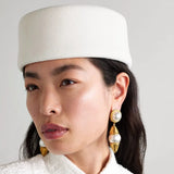 Vintage 100% Wool Felt Fedora Hat – Unisex Formal Style