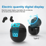 Heavy Bass Sleep Headphones Wireless Bluetooth Earphones With Mic Sports Earbuds Noise Reduction Mini HD Headset For Smart Phone