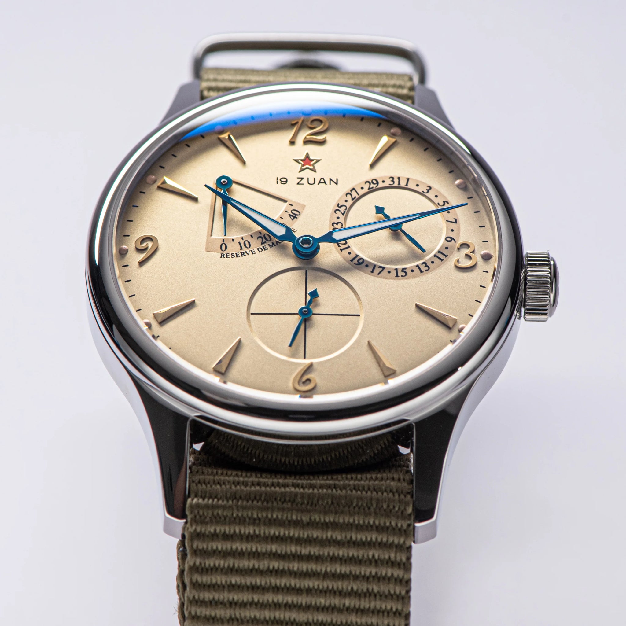 1963 40mm Pilot Watch of Men Automatic Mechanial Wristwatches Sapphire Crystal Waterpoorf Retro with Seagull ST1780 Movement New