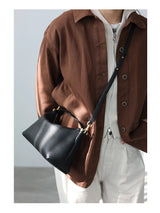 2024 Women Genuine Leather Luxury Handbags Small Size Versatile Cowhide Crossbody Bag Fashion Soft Messenger Purses