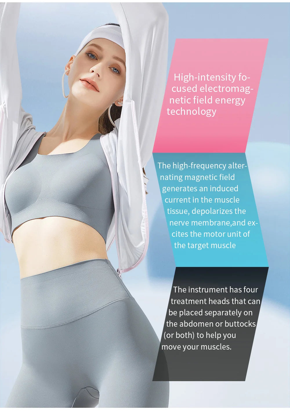 EMS Body Sculpting EMS Body Slimming Machines EMS RF Muscle Shaping In Sculpt Electromagnetic Stimulate Sliming Device