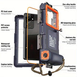 Waterproof Phone Case with Lanyard for Swimming