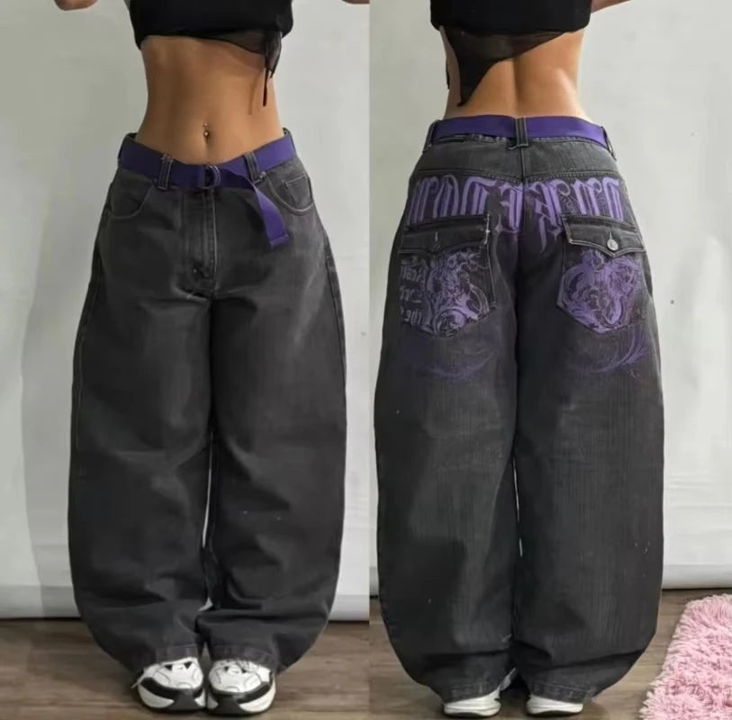 Y2K Vintage Punk Baggy Jeans