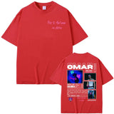 Omar Courtz 2026 Tour Cotton Graphic T-Shirt
