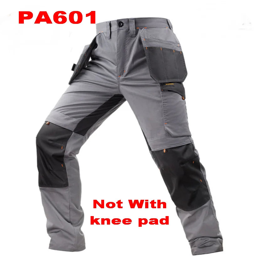 Men's Multi-Pocket Straight-Leg Cargo Pants