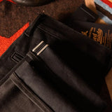 Red Tornado Black Selvedge Denim Relaxed Fit Jeans – 14.5oz