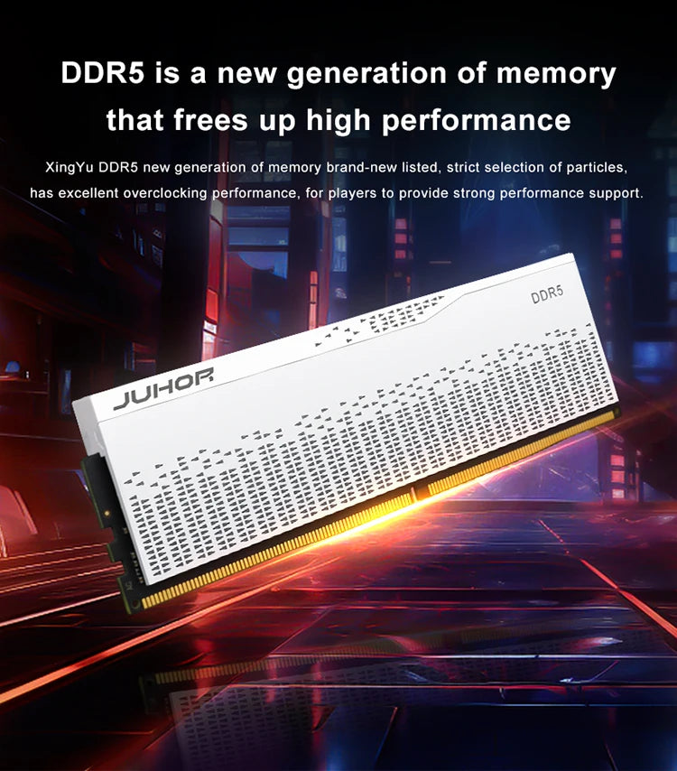 JUHOR DDR5 16GB RAM – High-Speed Desktop Memory