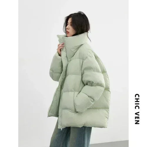 Women's Soft Duck Down Winter Jacket