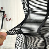 Fishnet Mesh Bodycon Cover-Up