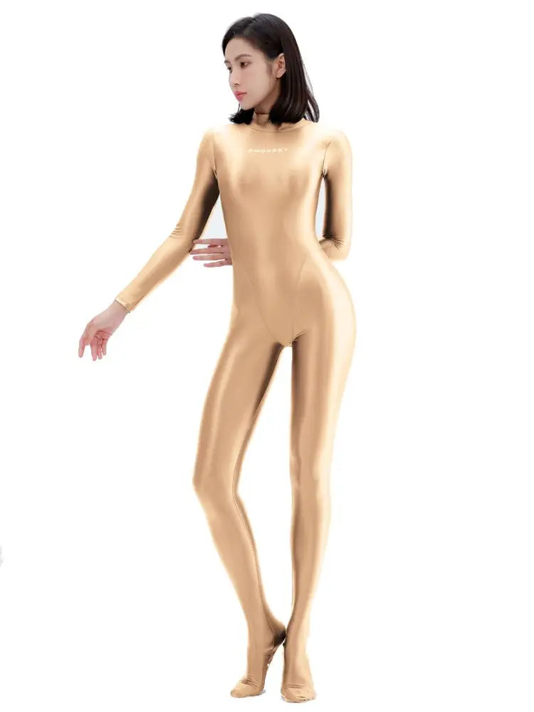 Glossy Full-Body Catsuit