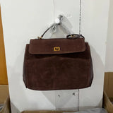 Minimalist Luxury Korean Soft Leather Flap Bag Women Detachable Crossbody Strap Large Capacity Office Daily Commuter Hand Purse