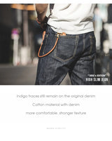 MADEN 14oz Selvedge Raw Denim Jeans – Heritage Straight Fit